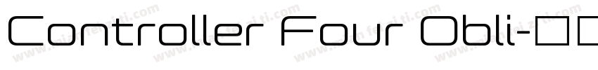 Controller Four Obli字体转换